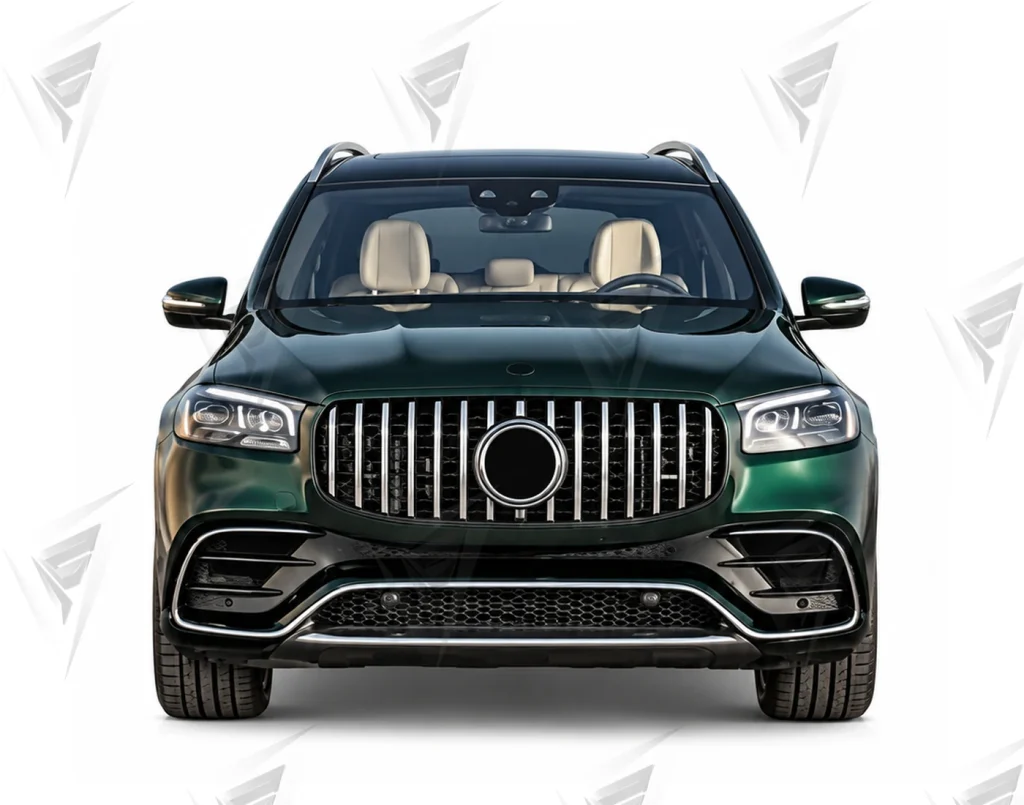 ชุดเปลี่ยนโฉม Mercedes-Benz GL/GLS-Class X166 เป็น X167 ทรง AMG แบบตัดต่อ แบบที่ 1