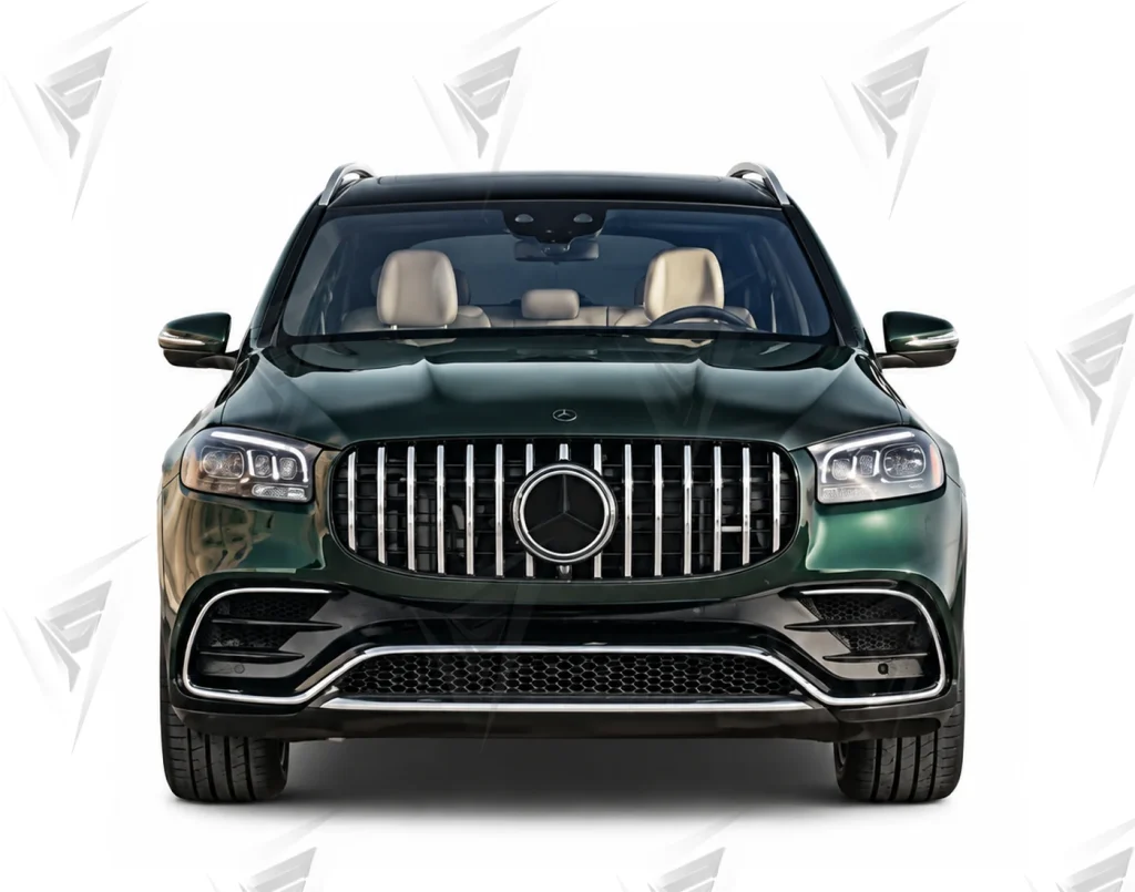 ชุดเปลี่ยนโฉม Mercedes-Benz GL/GLS-Class X166 เป็น X167 ทรง AMG แบบตัดต่อ แบบที่ 2