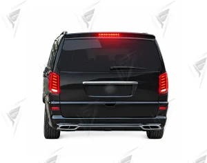 ชุดเปลี่ยนโฉม Mercedes-Benz Vito/V-Class รุ่นปี 2020-2023 เป็นรุ่นปี 2024 ชุดไฟท้าย แบบไม่ตัดต่อ