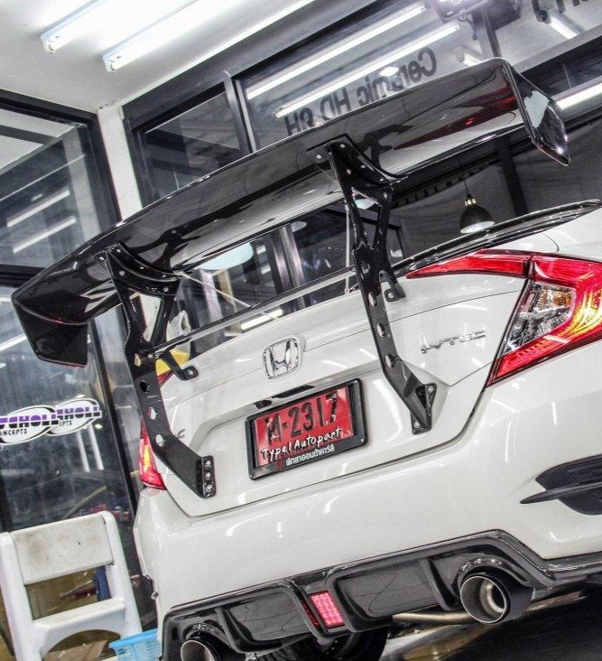 ปีก/สปอยเลอร์หลัง CMST สำหรับ Honda Civic 10th Gen 2016-2021