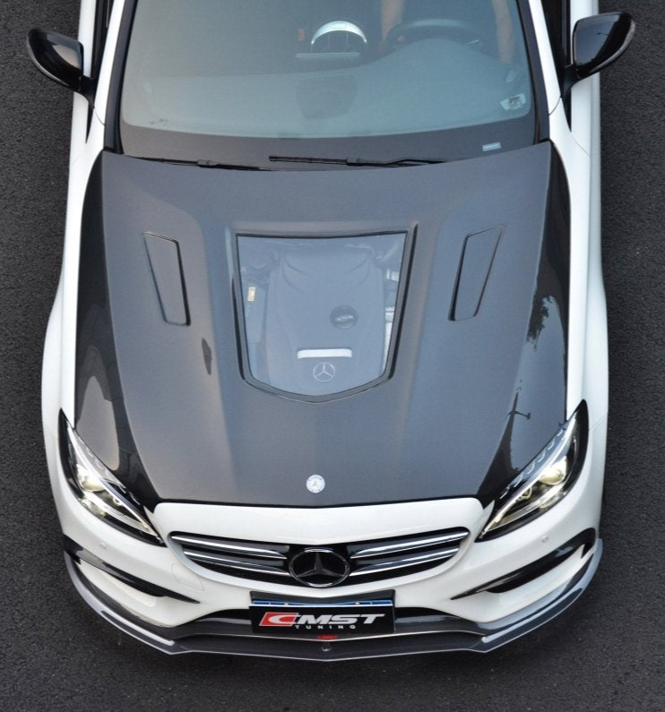 ฝากระโปรงหน้า CMST ทรง V1 สำหรับ Mercedes-Benz C-Class W205 2015-2021
