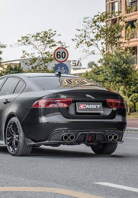 ปีก/สปอยเลอร์หลัง CMST ทรง ปากเป็ด สำหรับ Jaguar XE 2017-2020