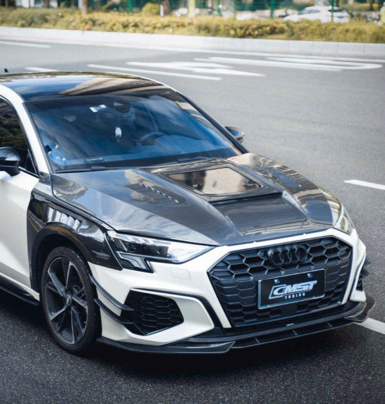 ฝากระโปรงหน้า CMST ทรง V1 สำหรับ Audi A3/S3 2021-ON
