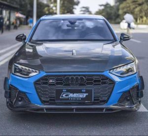 ฝากระโปรงหน้า CMST ทรง V2 สำหรับ Audi RS4 B9 2018-ON