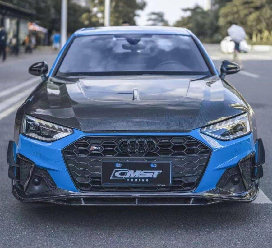 ฝากระโปรงหน้า CMST ทรง V2 สำหรับ Audi RS4 B9 2018-ON