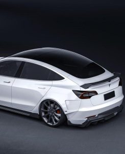 ปีก/สปอยเลอร์หลัง CMST ทรง V5 สำหรับ Tesla Model 3 2017-2023
