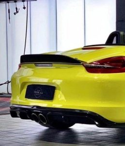 ปีก/สปอยเลอร์หลัง CMST สำหรับ Porsche 981 Boxster 2012-2016
