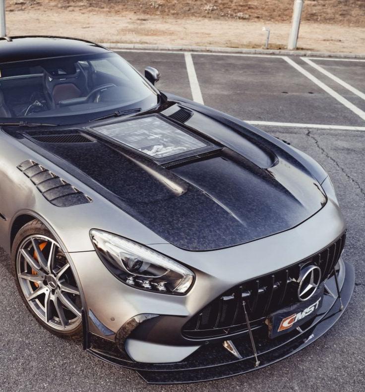 ฝากระโปรงหน้า CMST สำหรับ Mercedes-Benz AMG GT C190 2016-2021 (แบบที่ 2)
