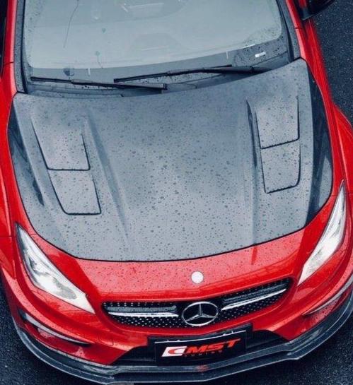 ฝากระโปรงหน้า CMST สำหรับ Mercedes-Benz CLA C117 2014-2019