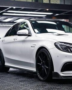 สเกิร์ตข้าง CMST สำหรับ Mercedes-Benz C-Class W205 2015-2021 (แบบที่ 2)