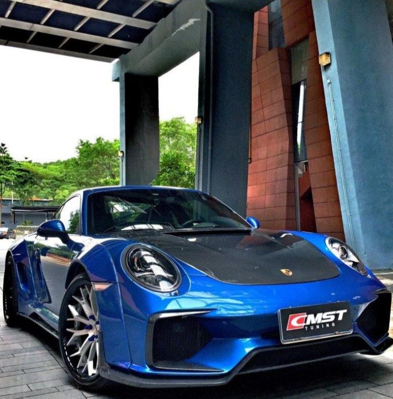กันชน CMST สำหรับ Porsche 911 991 2012-2016 (แบบที่ 3)