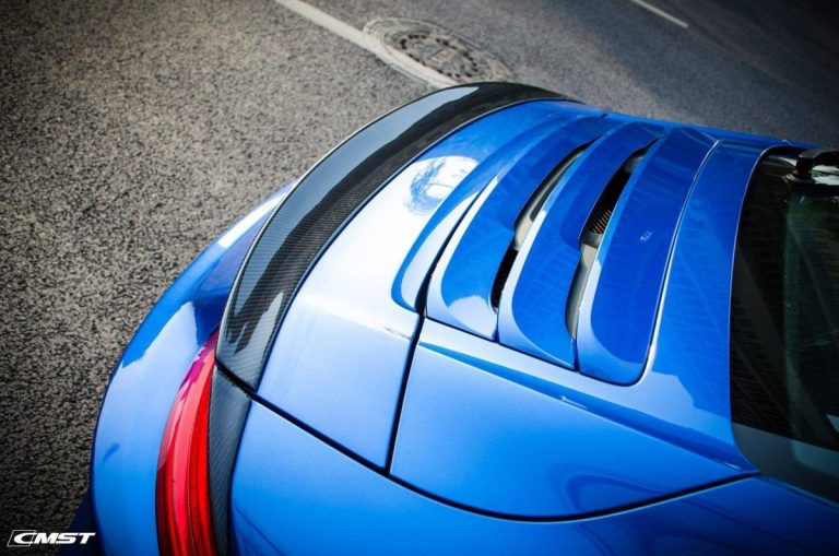 ปีก/สปอยเลอร์หลัง CMST ทรง V1 สำหรับ Porsche 911 991
