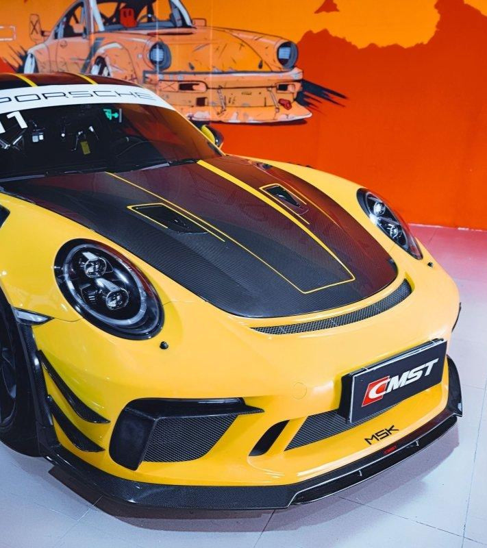 ลิ้นหน้า CMST สำหรับ Porsche 911 991 2017-2019