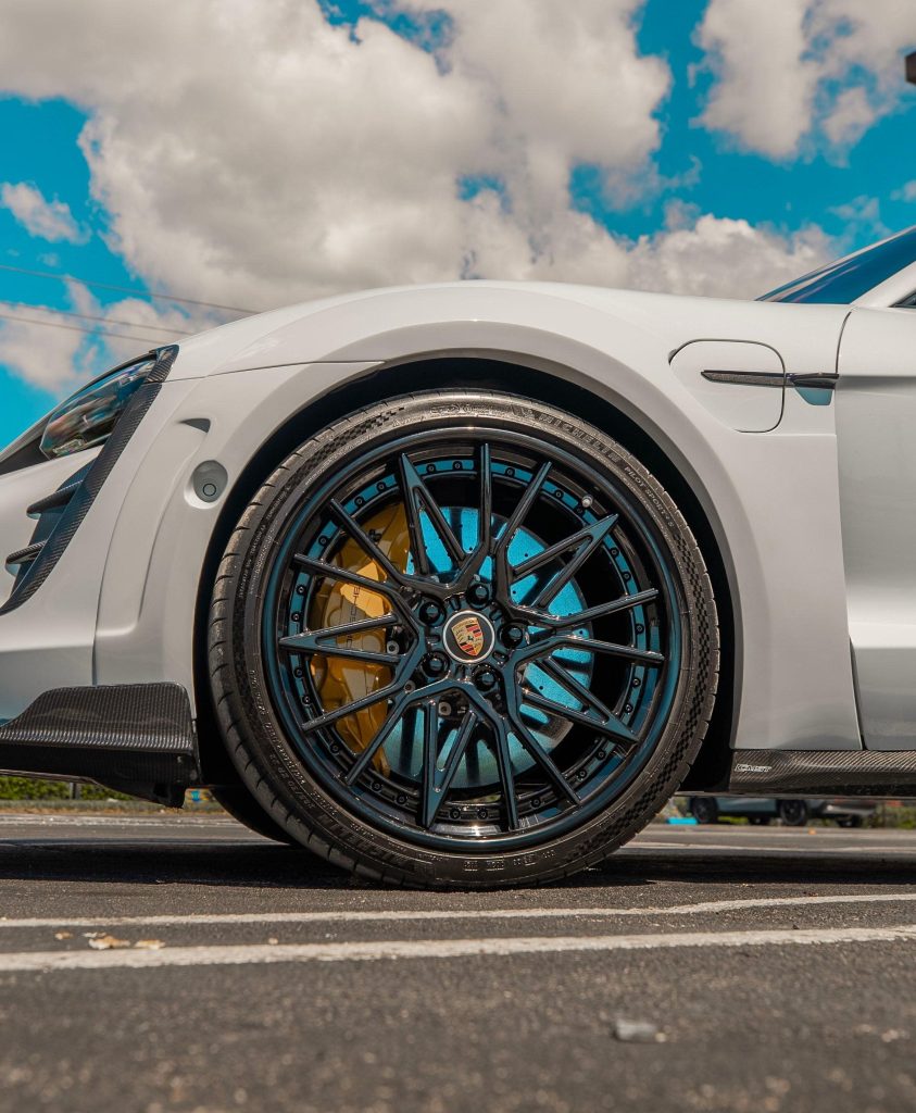 Porsche Taycan 9J1 Sedan RWD/4S/GTS/Turbo/Turbo S อะไหล่แต่ง CMST Tuning – ซุ้มล้อ