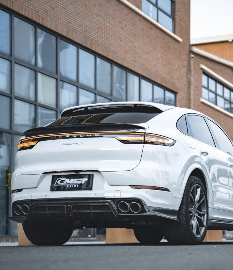ดิฟฟิวเซอร์หลัง CMST สำหรับ Porsche Cayenne 2019-2023 (แบบที่ 2)