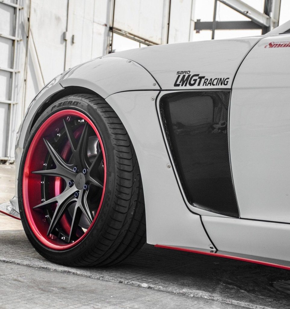 Jaguar F-Type SVR R S Base อะไหล่แต่ง CMST Tuning – ซุ้มล้อหน้า