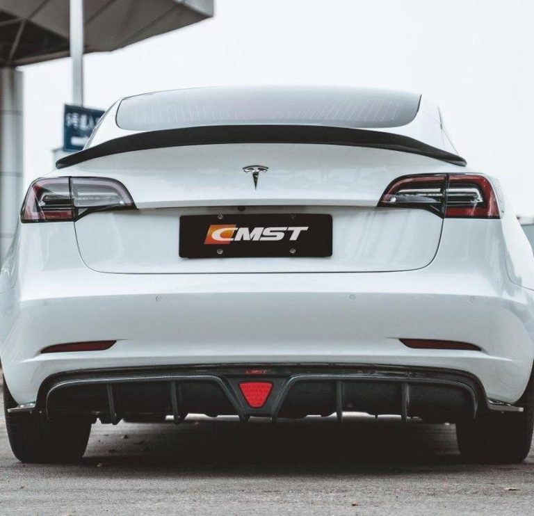 ดิฟฟิวเซอร์หลัง CMST ทรง V2 สำหรับ Tesla Model 3 2017-2023