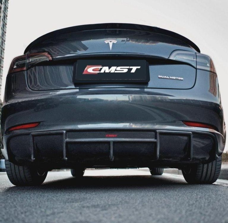 ดิฟฟิวเซอร์หลัง CMST ทรง V1 สำหรับ Tesla Model 3 2017-2023