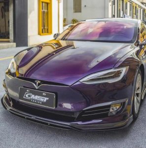 ลิ้นหน้า CMST ทรง สปลิตเตอร์ สำหรับ Tesla Model S