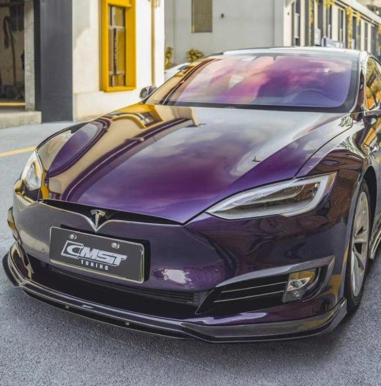 ลิ้นหน้า CMST ทรง สปลิตเตอร์ สำหรับ Tesla Model S