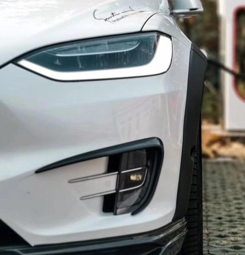 ชิ้นแต่งตัวถัง CMST สำหรับ Tesla Model X 2016-2021