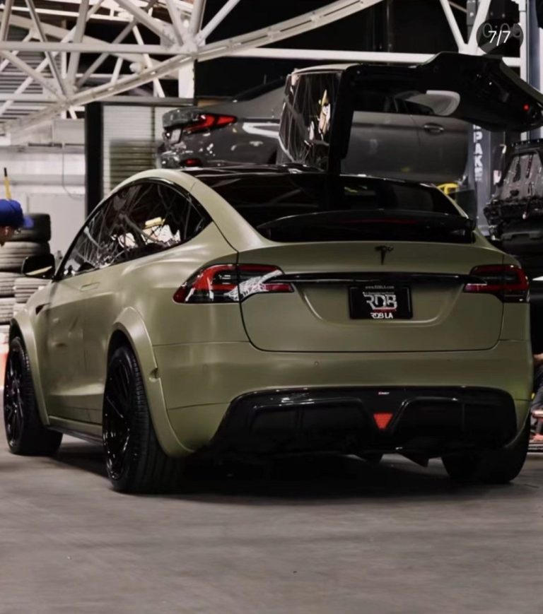 Tesla Model X P100D 100D 90D 75D 60D Performance Long Range Base อะไหล่แต่ง CMST Tuning – ซุ้มล้อทรงไวด์บอดี้