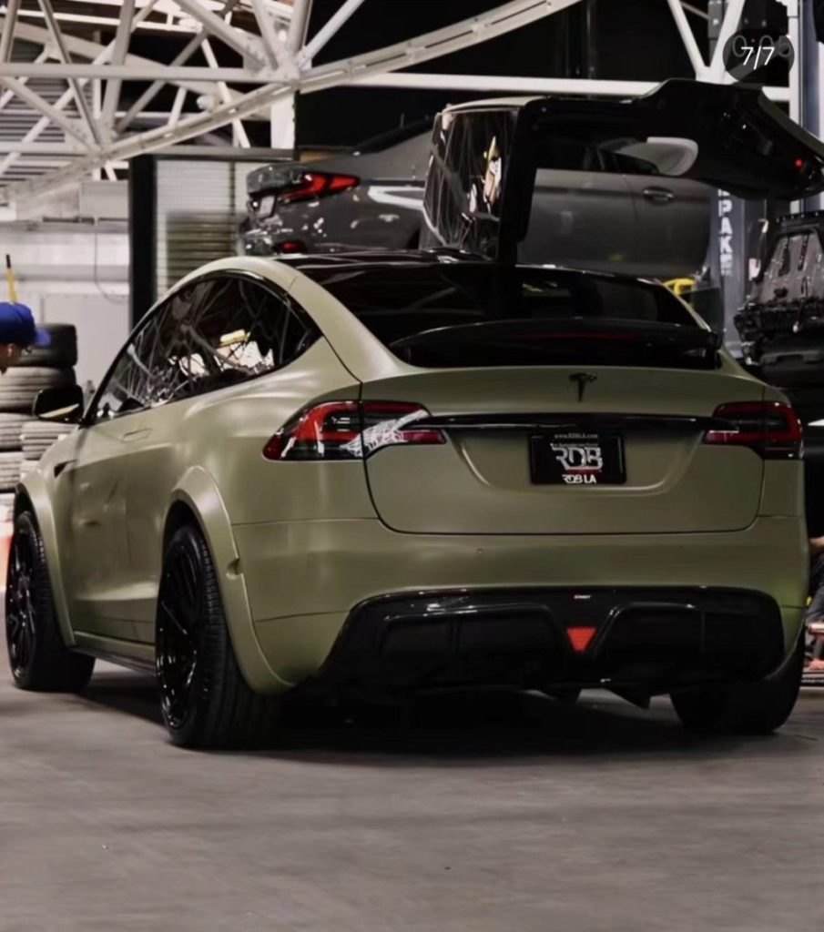 Tesla Model X P100D 100D 90D 75D 60D Performance Long Range Base อะไหล่แต่ง CMST Tuning – ซุ้มล้อทรงไวด์บอดี้