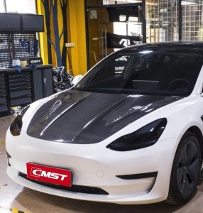 ฝากระโปรงหน้า CMST ทรง V2 สำหรับ Tesla Model 3 2017-2023