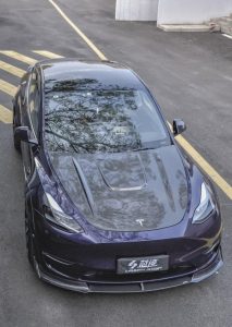 ฝากระโปรงหน้า CMST ทรง V1 สำหรับ Tesla Model Y 2020-2025