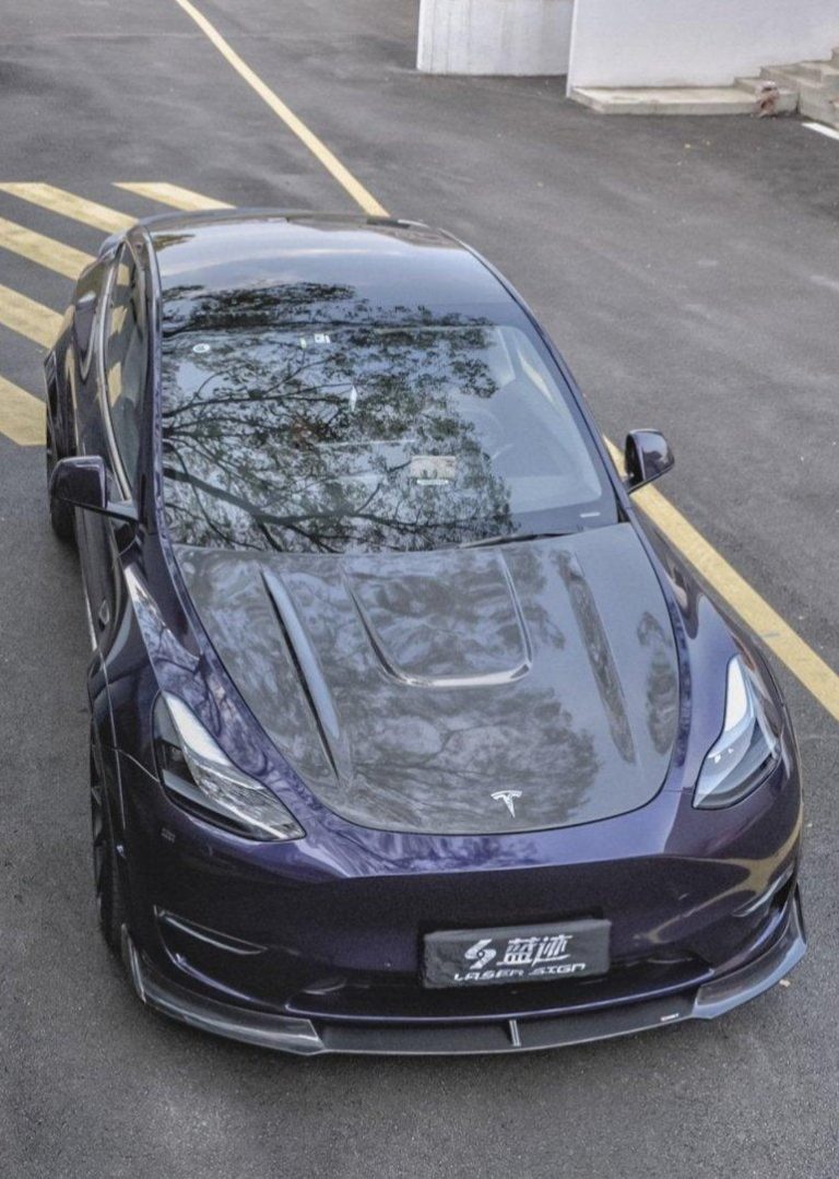 ฝากระโปรงหน้า CMST ทรง V1 สำหรับ Tesla Model Y 2020-2025