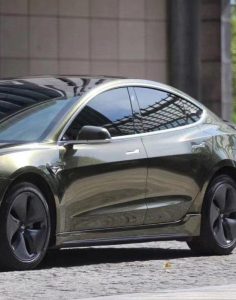 สเกิร์ตข้าง CMST ทรง V2 สำหรับ Tesla Model 3 2017-2023