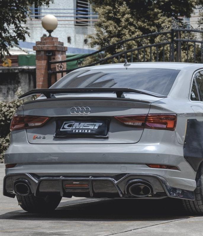 Audi RS3 8V.5 อะไหล่แต่ง CMST Tuning – ดิฟฟิวเซอร์หลัง