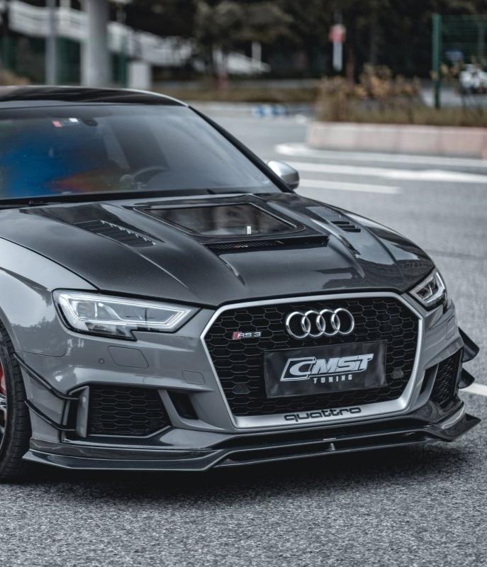 Audi RS3 8V.5 อะไหล่แต่ง CMST Tuning – ลิ้นหน้า