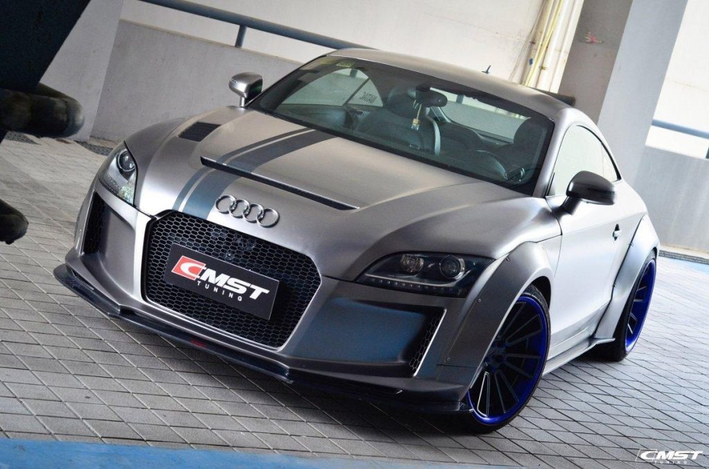 ฝากระโปรงหน้า CMST ทรง V2 สำหรับ Audi TT/TTS/TTRS MK2 2007-2015