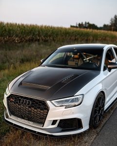 ฝากระโปรงหน้า CMST ทรง V2 สำหรับ Audi A3/S3 2014-2020