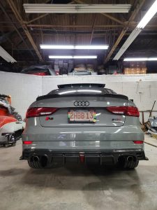 ดิฟฟิวเซอร์หลัง CMST สำหรับ Audi A3/S3 2017-2020