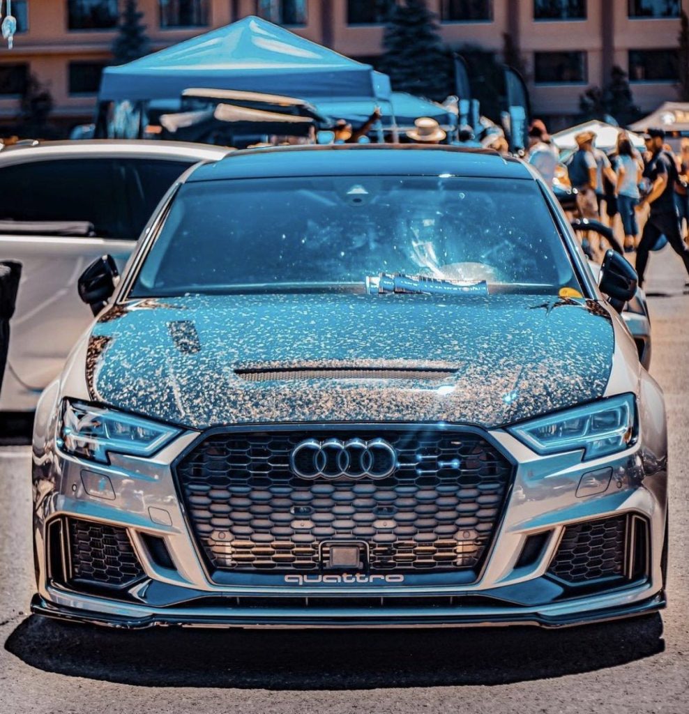 ฝากระโปรงหน้า CMST ทรง V1 สำหรับ Audi A3/S3 2014-2020
