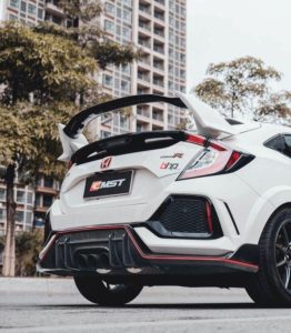 尾翼 CMST，适用于 Honda Civic 10th Gen 2017-2021