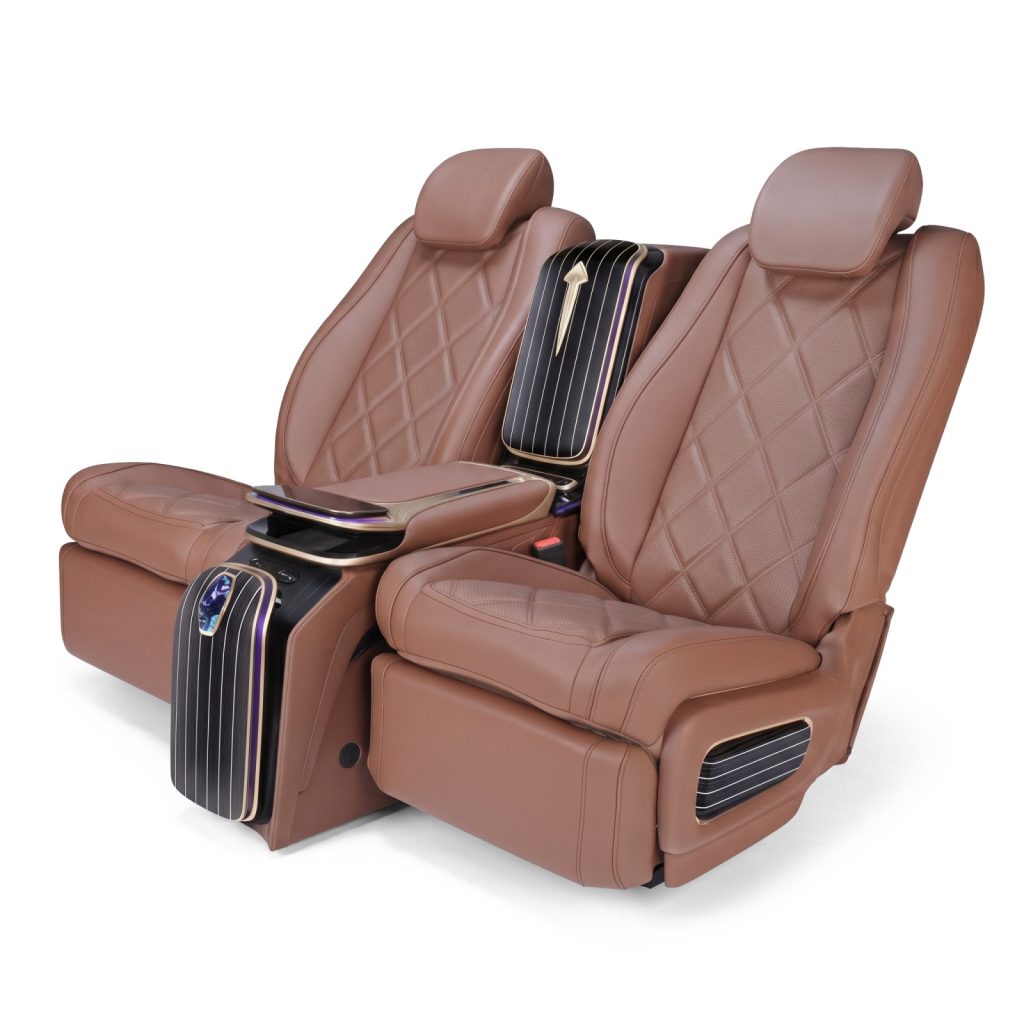 เบาะ VIP คู่หน้า SUV Throne 3.0 สำหรับรถตู้ MPV และ SUV