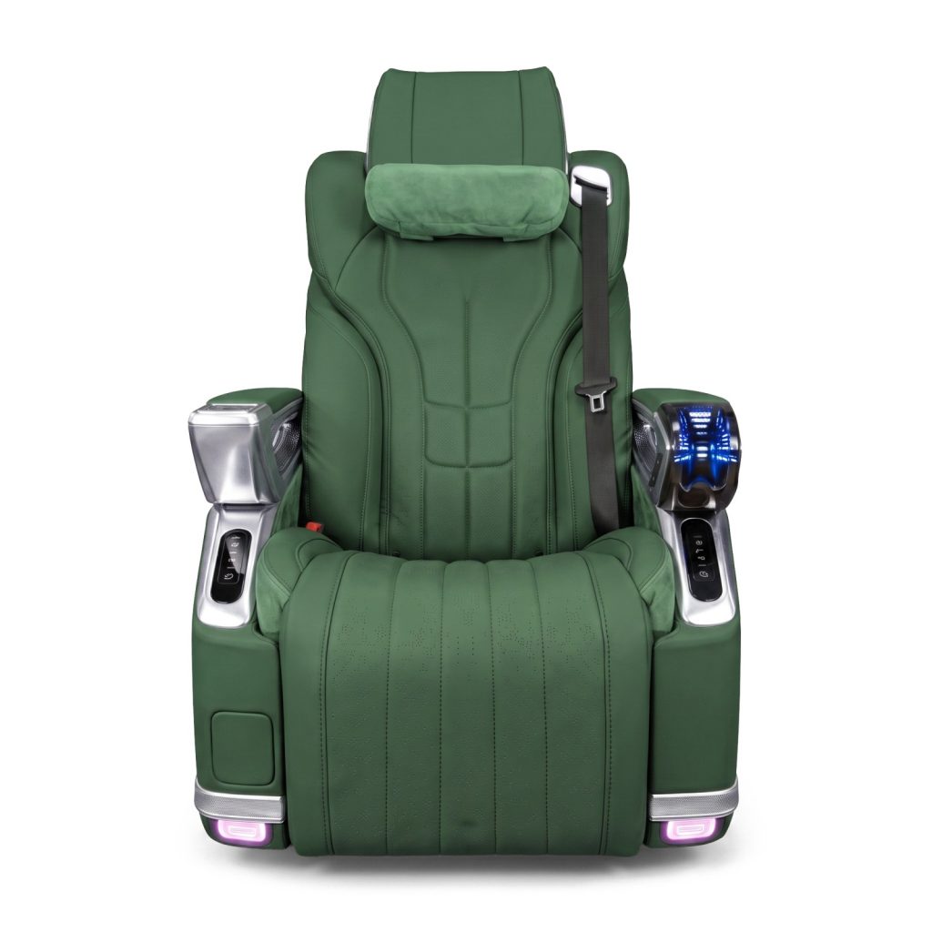 เบาะ VIP เดี่ยว Crystal Throne 4.0 Max สำหรับรถตู้ MPV และ Mega Van