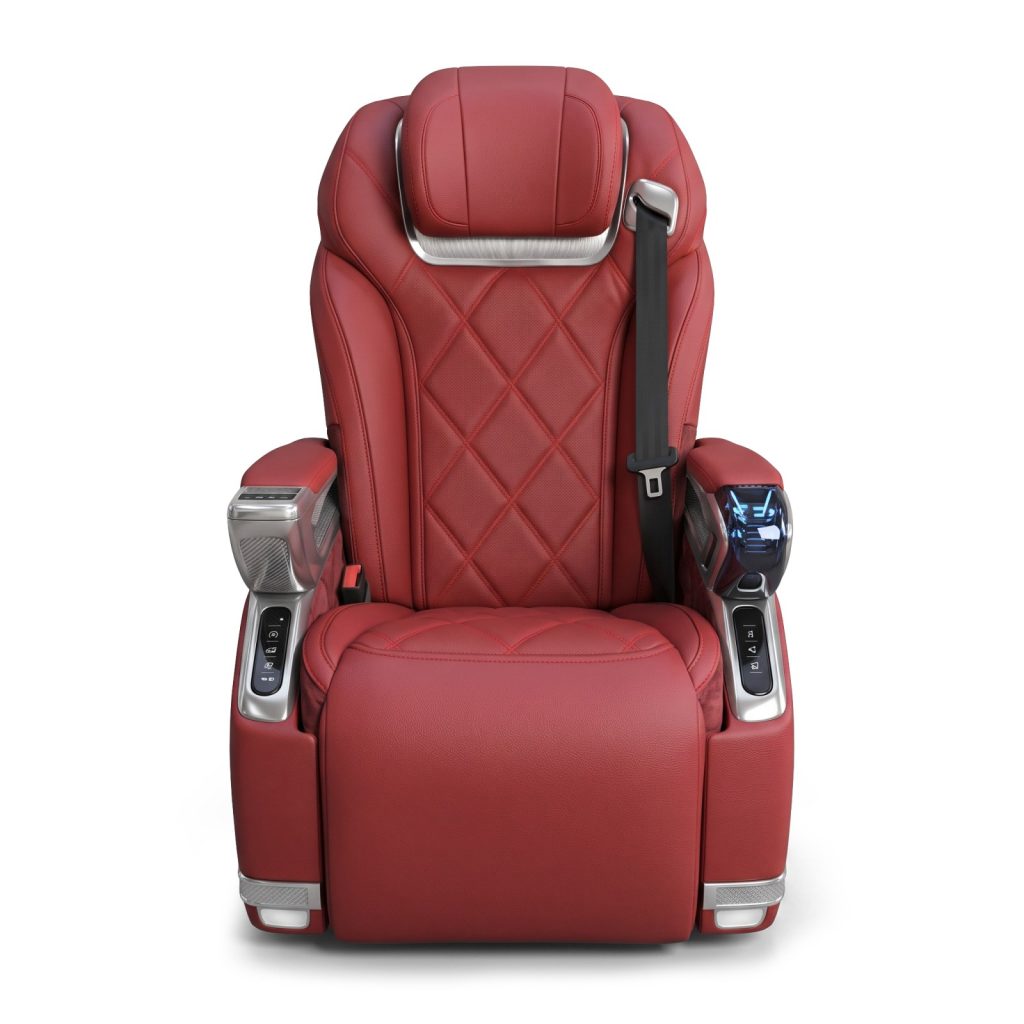 เบาะ VIP เดี่ยว Crystal Throne 4.0 Max Pro สำหรับรถตู้ MPV และ Mega Van