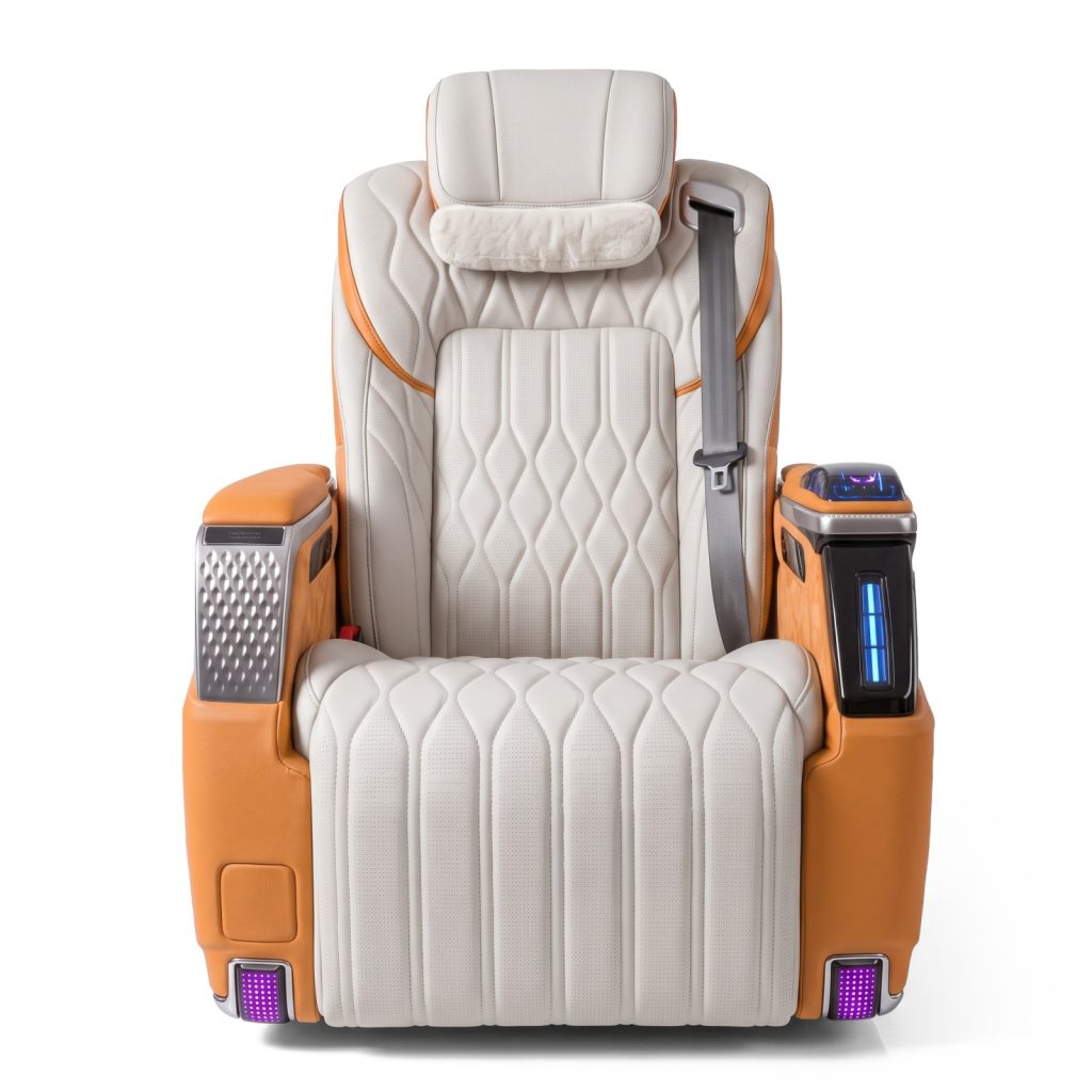 เบาะ VIP เดี่ยว Crystal Throne 6.0 สำหรับรถตู้ MPV และ Mega Van