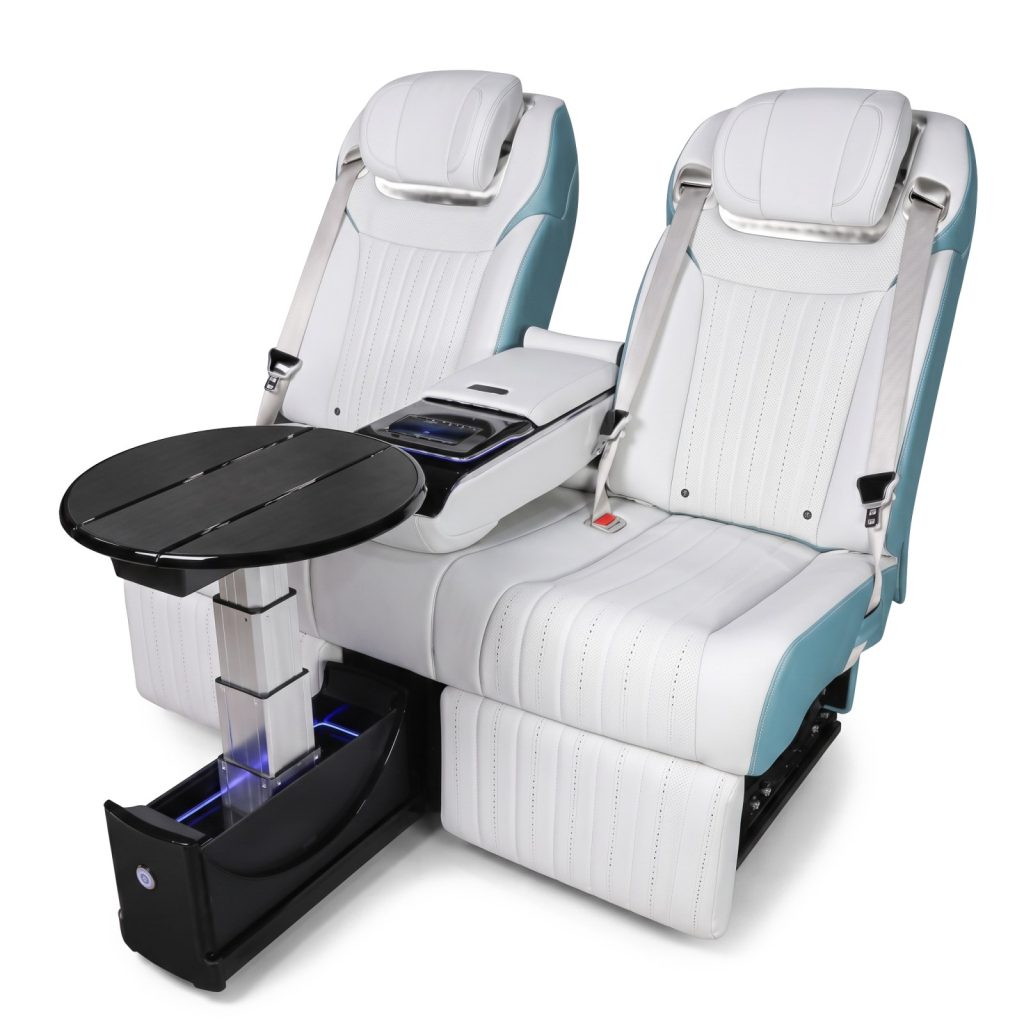 เบาะโซฟาปรับนอนแบบแยกที่นั่ง Split Sofa Bed 5.0 Max สำหรับรถตู้ MPV