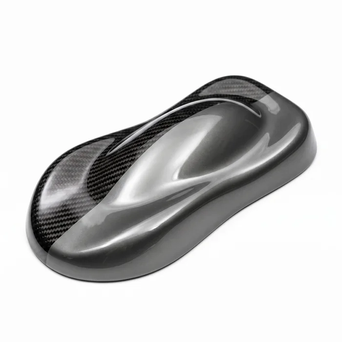 Silver twill carbon