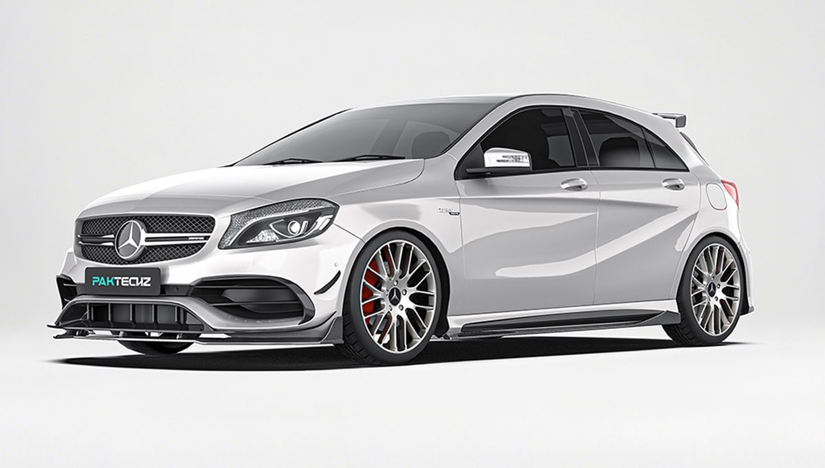 กรณีศึกษาชุด Aero Kit ของ Benz A-Class W176 - ปรับปรุงแอโรไดนามิกและการออกแบบที่โดดเด่น