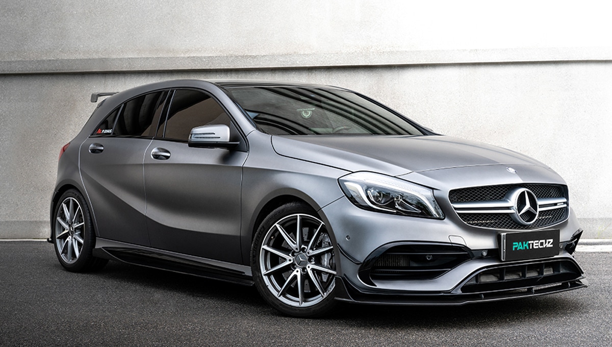 Mercedes A-Class aerodynamic upgrades