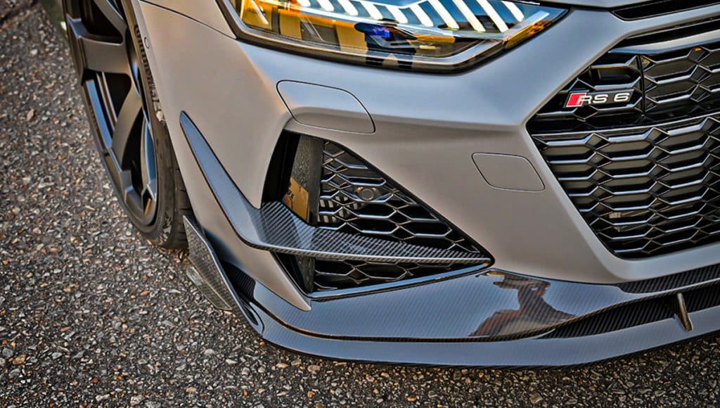 RS6 C8 aerodynamic upgrades