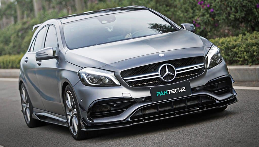 A-Class W176 front splitter