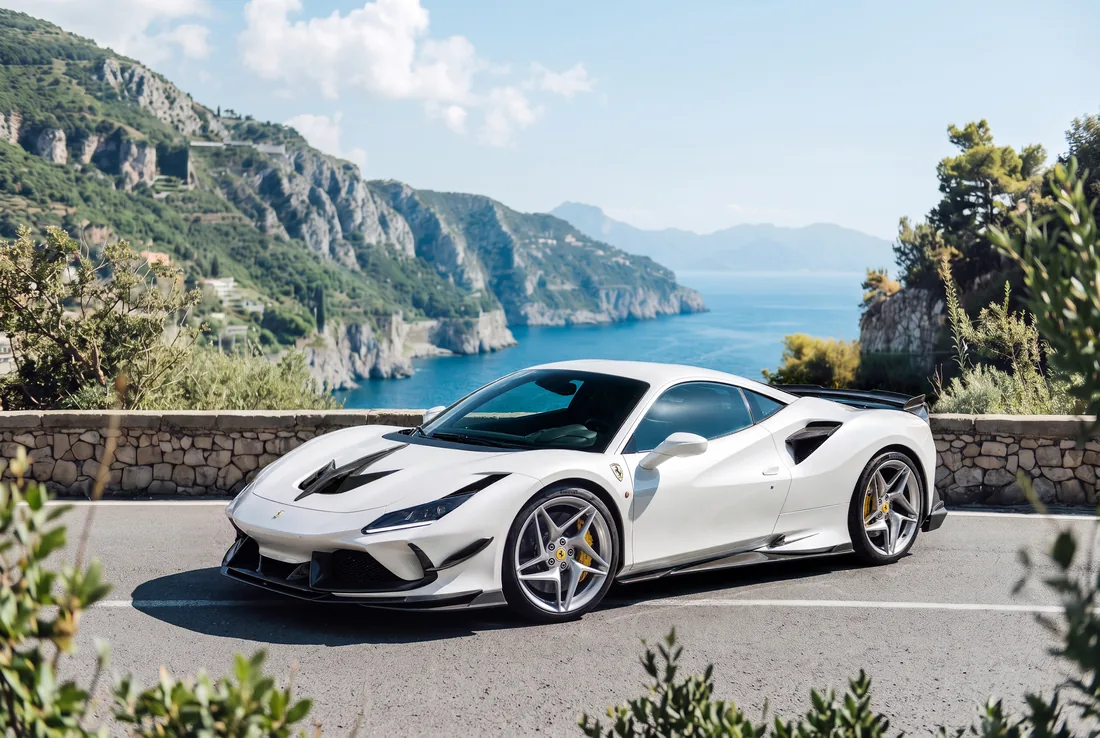 PAKTECHZ carbon fiber builds — Ferrari F8
