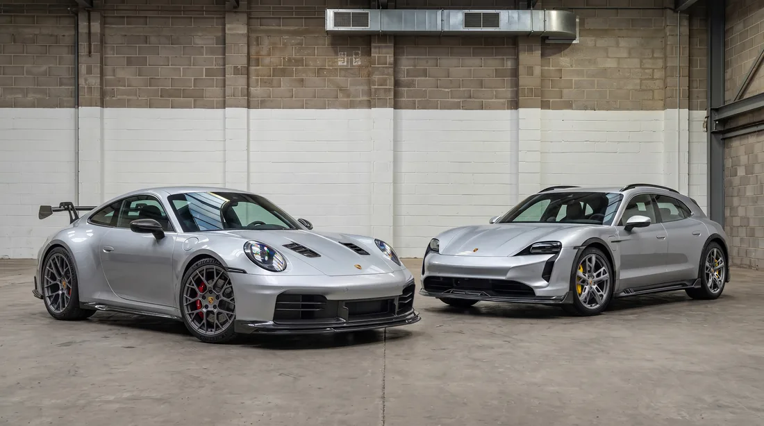 PAKTECHZ carbon fiber builds — Porsche 911 · Taycan